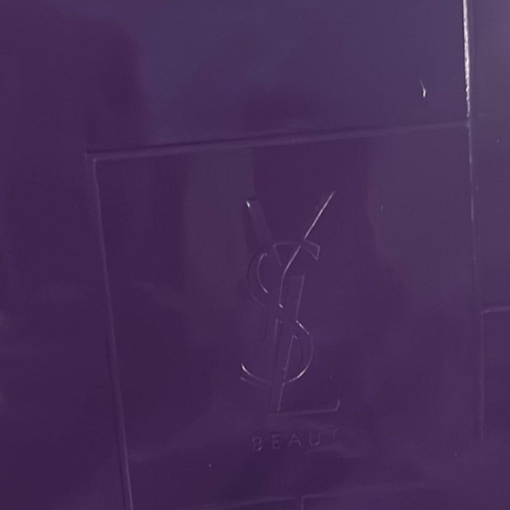 Yves Saint Laurent Purple Crossbody Pouchette Bag with Chain Gorgeous Bag 💖 - Picture 2 of 2